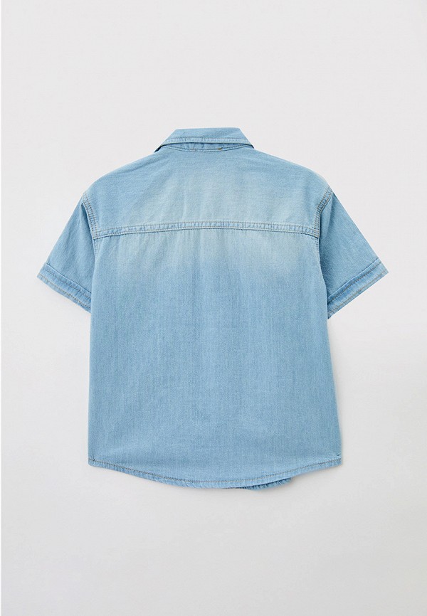 Рубашка для мальчика джинсовая D&F  Фото 2