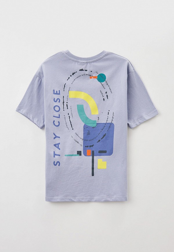 Футболка D&F фиолетовый, размер 12, фото 2