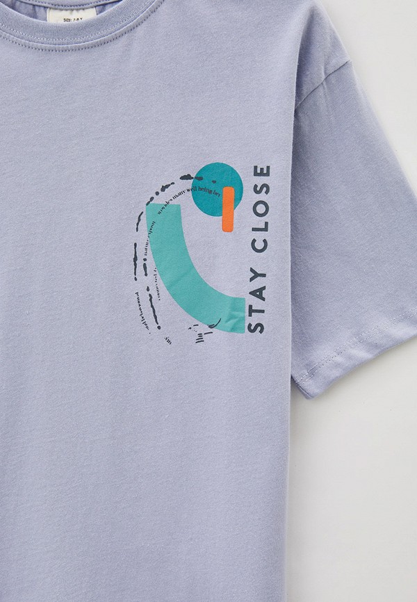 Футболка D&F фиолетовый, размер 12, фото 3