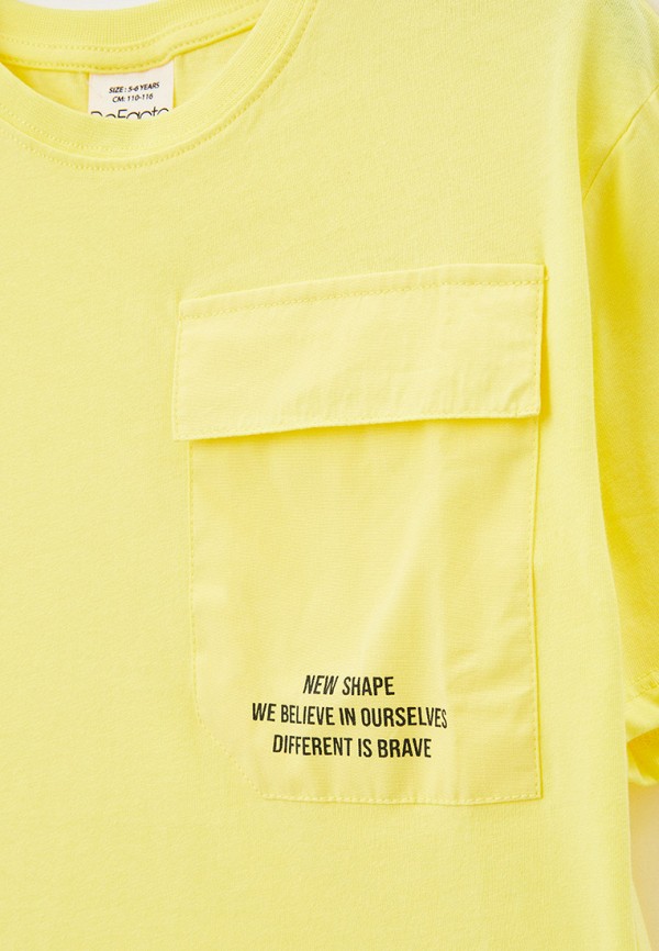 Футболка D&F желтый, размер 11, фото 3