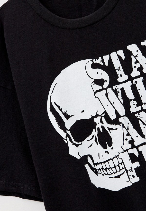 Футболка Youlala черный, размер 164, фото 3