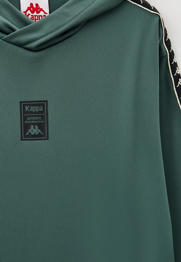 Худи Kappa бирюзовый, размер 15, фото 3