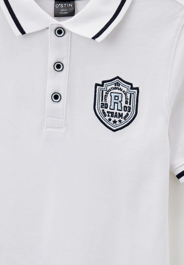 Поло O'stin белый, размер 158, фото 3