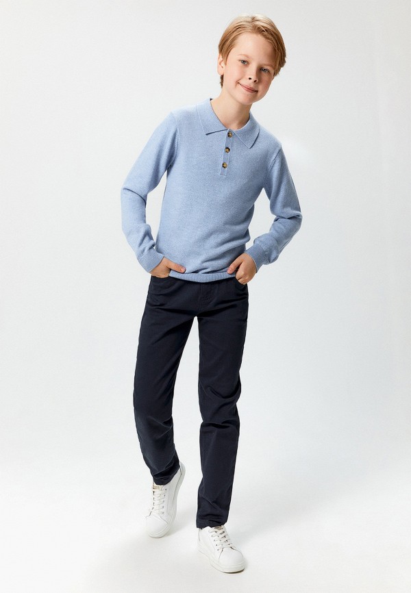 Поло Acoola голубой, размер 140, фото 5