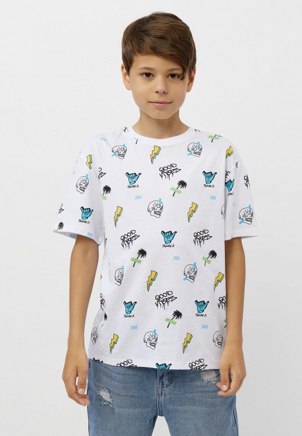 Футболка Modis белый, размер 158, фото 2