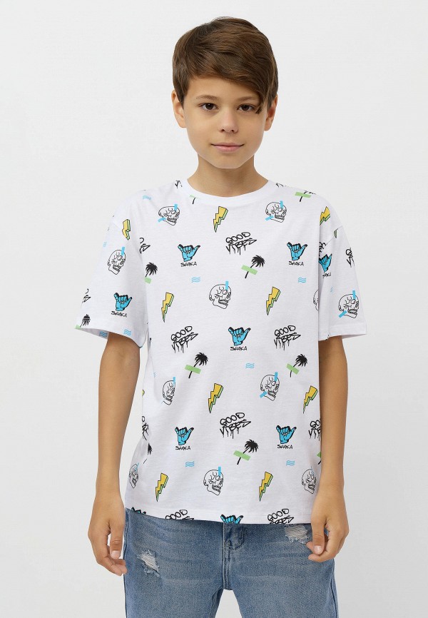 Футболка Modis белый, размер 158, фото 3