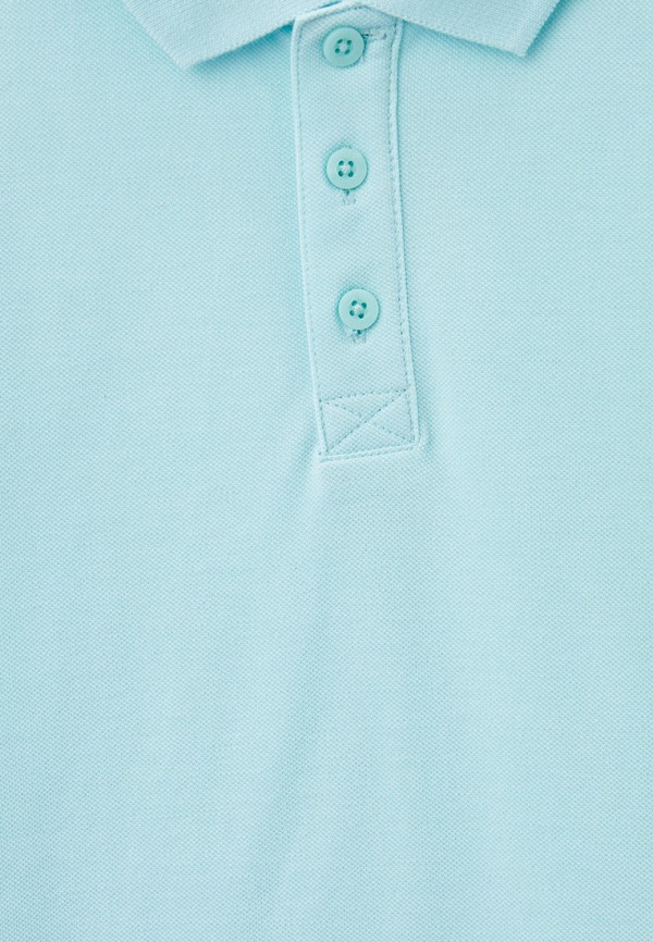 Поло O'stin бирюзовый, размер 152, фото 3