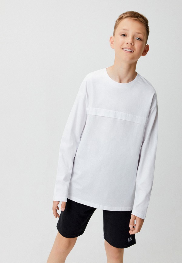Лонгслив Acoola белый, размер 152, фото 4