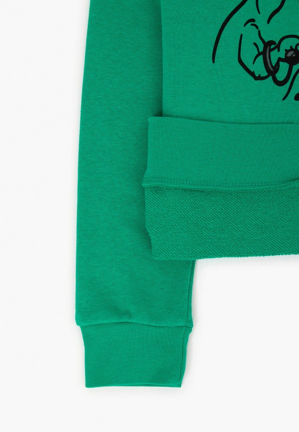 Свитшот Modis зеленый, размер 116, фото 2