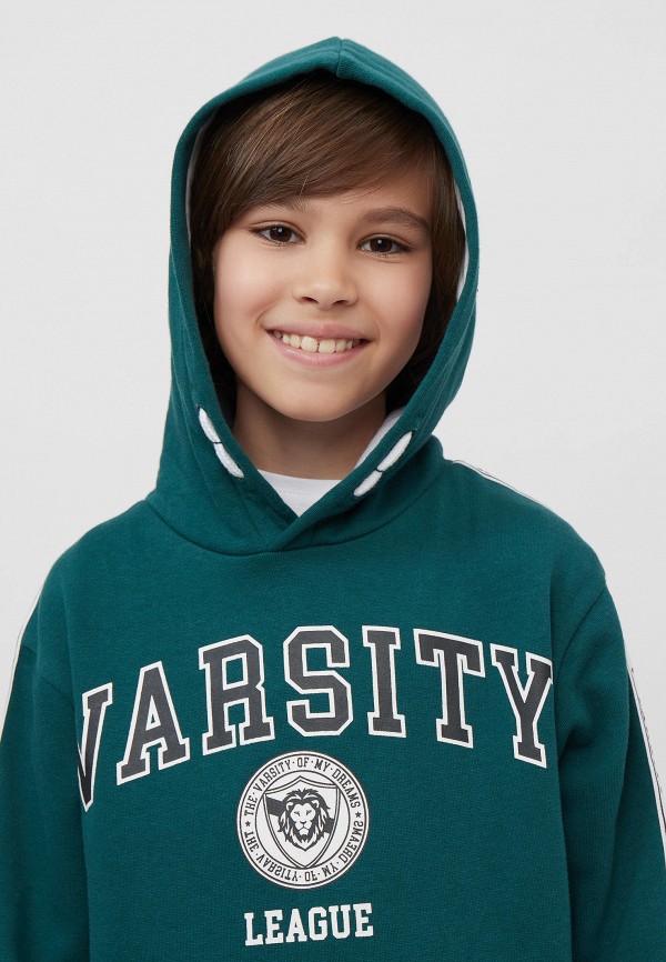 Худи Modis бирюзовый, размер 140, фото 7