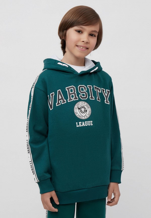 Худи Modis бирюзовый, размер 140, фото 3