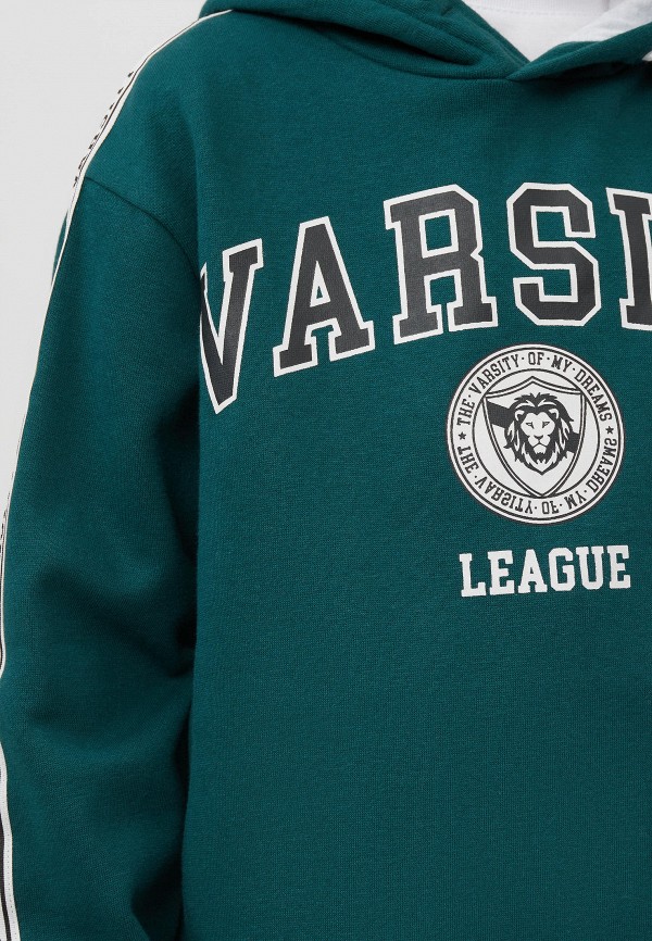 Худи Modis бирюзовый, размер 140, фото 4