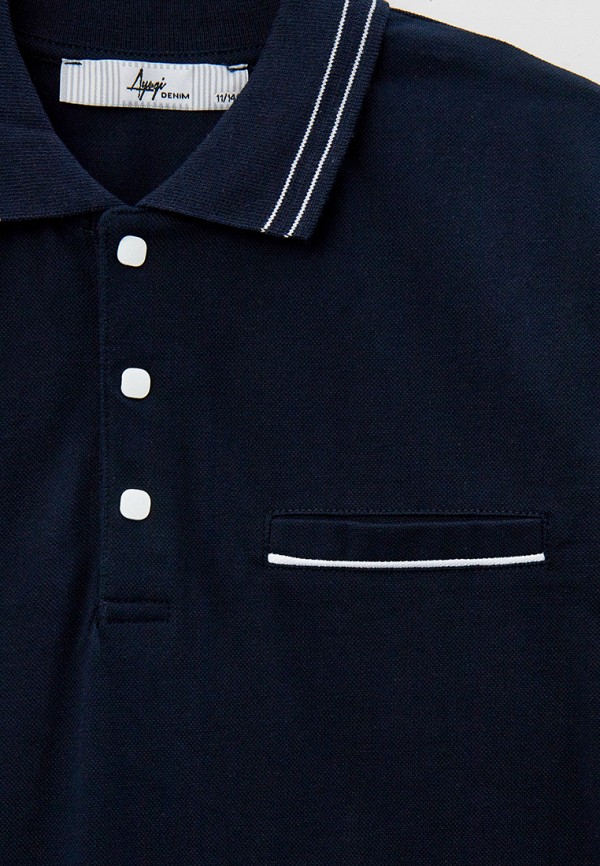 Поло Ayugi Jeans синий, размер 170, фото 3