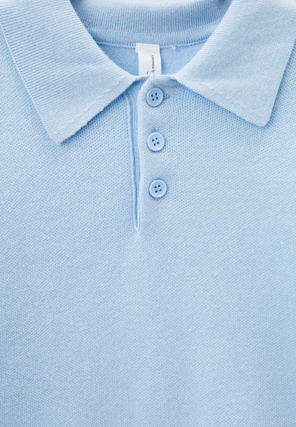 Джемпер Sela голубой, размер 158, фото 3