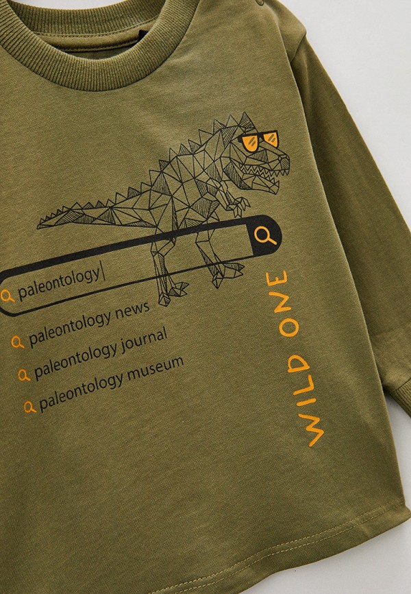 Лонгслив Gloria Jeans хаки, размер 80, фото 3