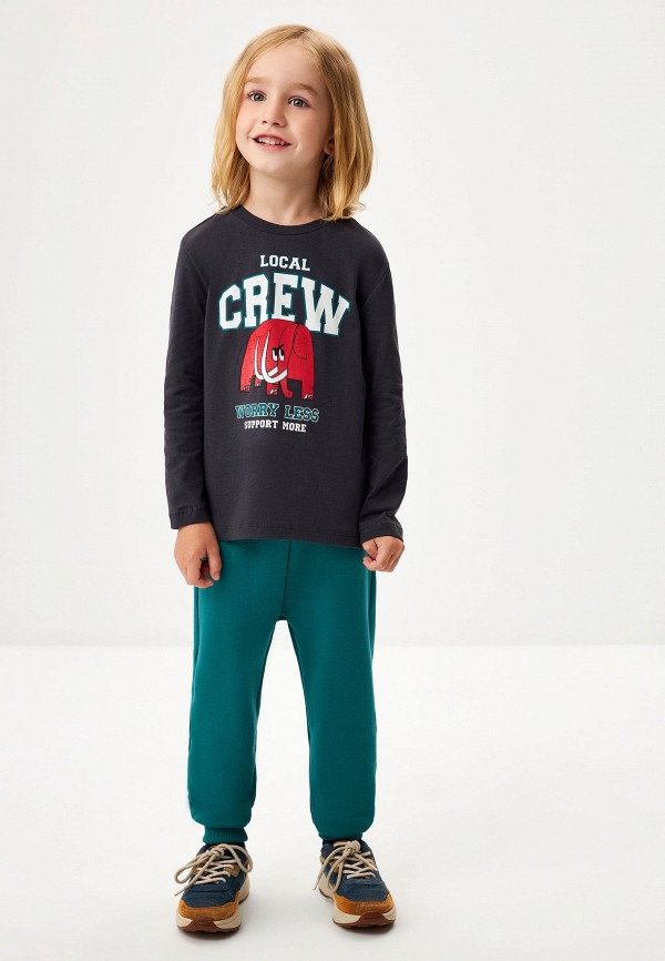 Лонгслив Sela серый, размер 104, фото 5