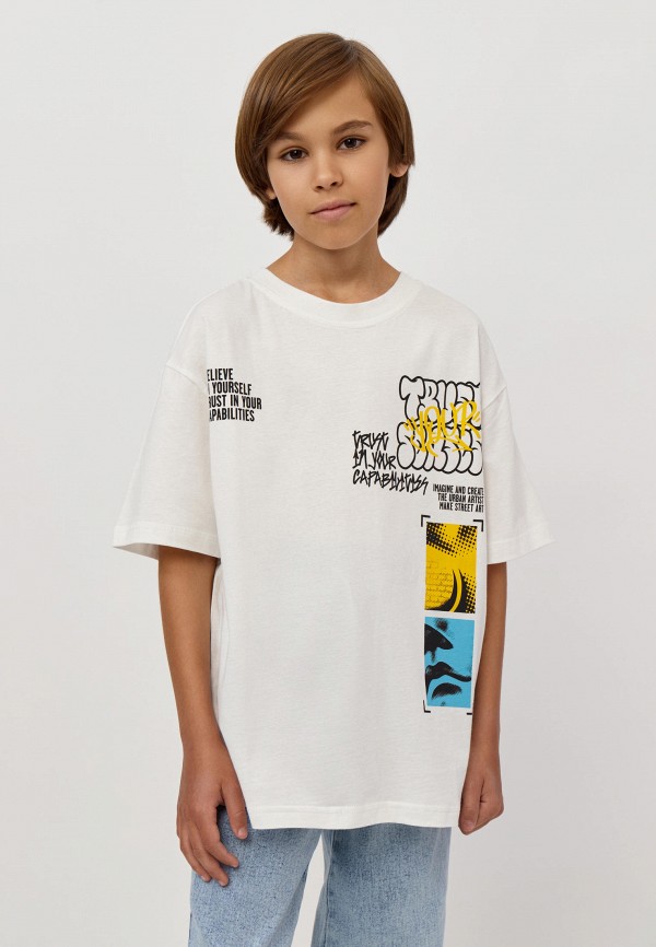 Футболка Modis белый, размер 152, фото 2