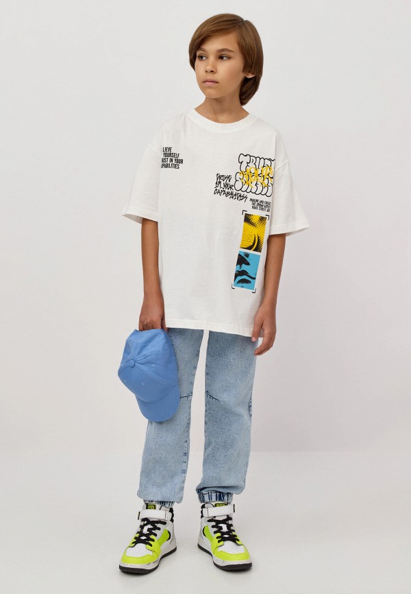 Футболка Modis белый, размер 152, фото 3