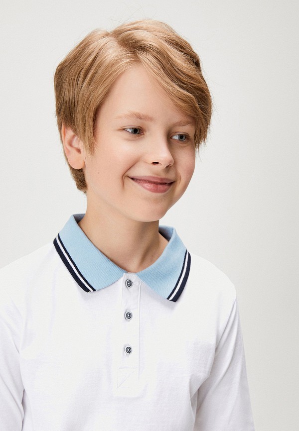 Поло Acoola белый, размер 146, фото 5