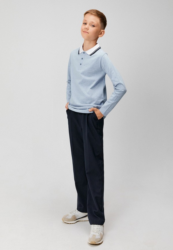 Поло Acoola голубой, размер 146, фото 5