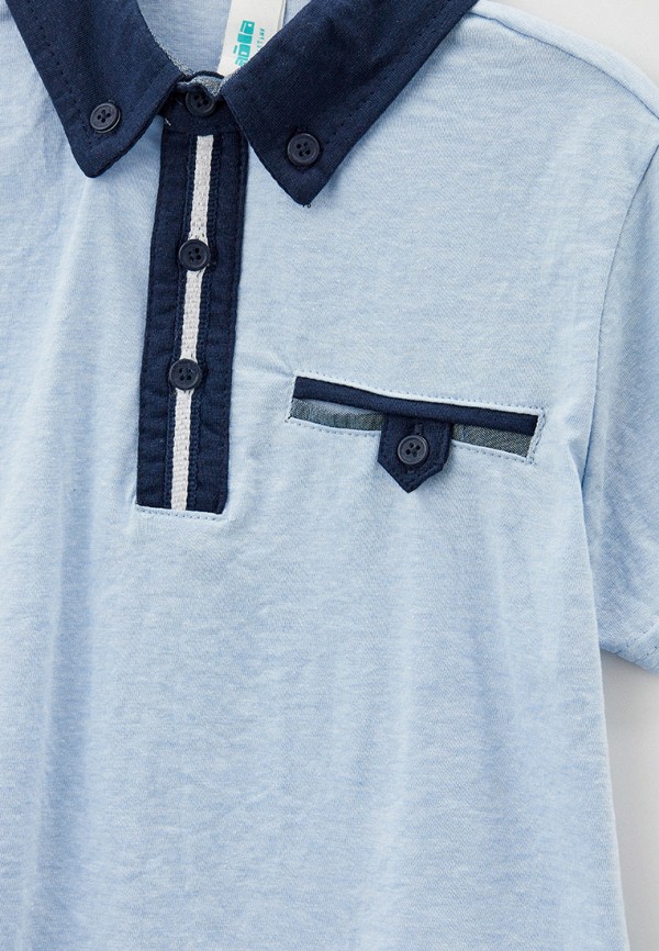 Поло Acoola голубой, размер 158, фото 3