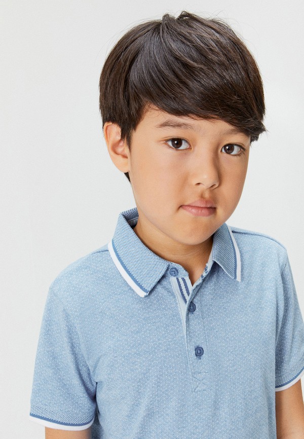 Поло Acoola голубой, размер 164, фото 4