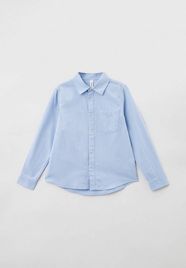 

Рубашка Sela, Голубой, School collection