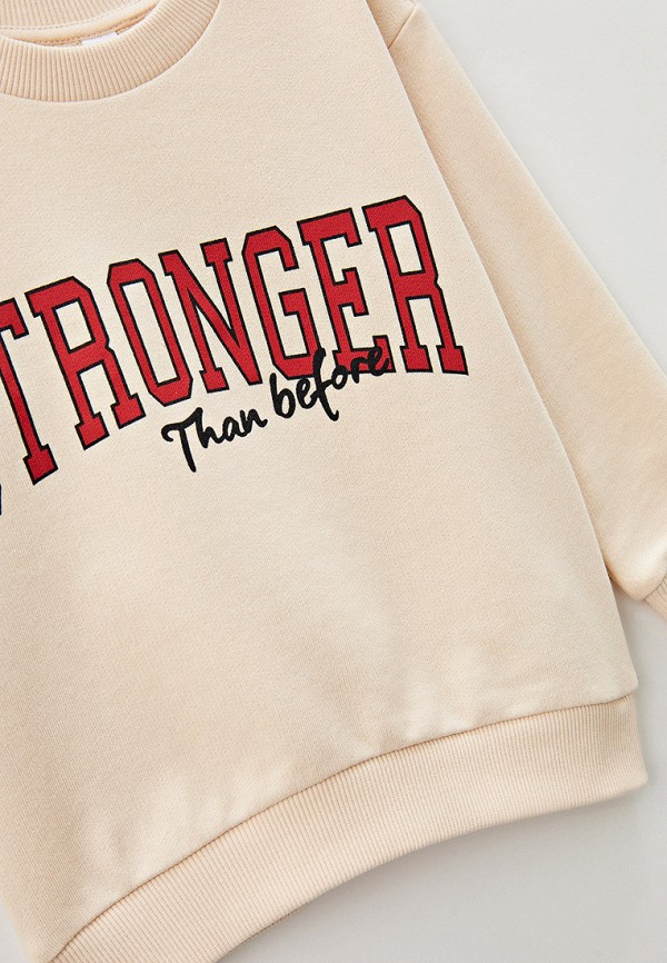 Свитшот Sela бежевый, размер 110, фото 3