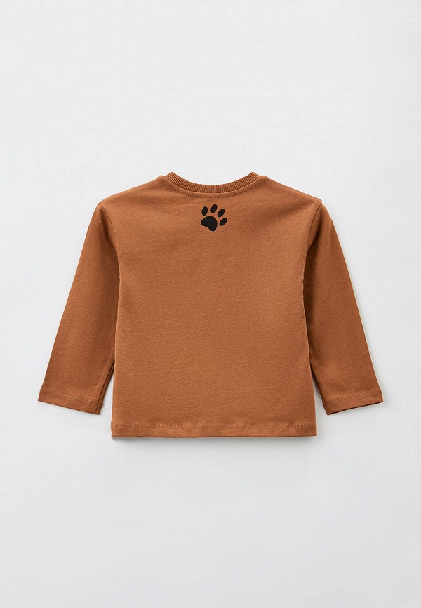 Лонгслив Sela коричневый, размер 116, фото 2