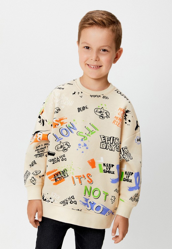 Свитшот Acoola бежевый, размер 116, фото 4