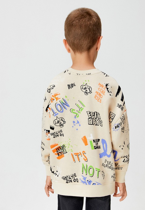 Свитшот Acoola бежевый, размер 116, фото 5