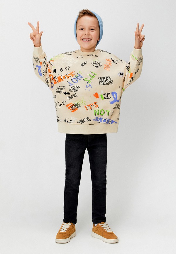 Свитшот Acoola бежевый, размер 116, фото 6