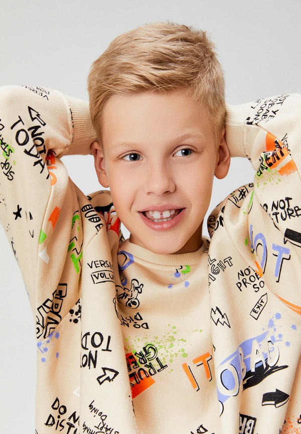 Свитшот Acoola бежевый, размер 158, фото 5