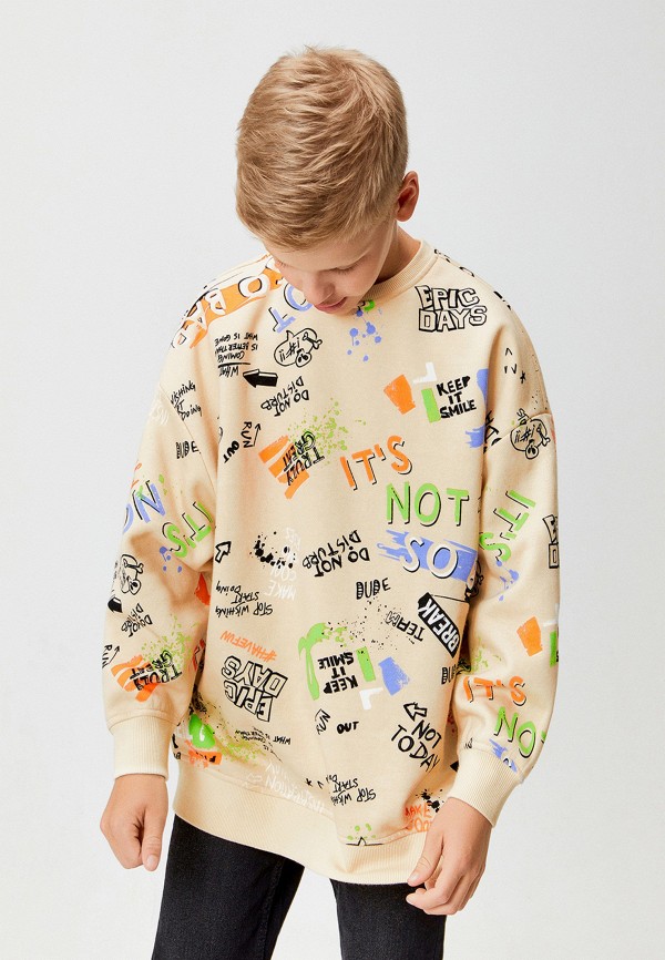 Свитшот Acoola бежевый, размер 158, фото 7