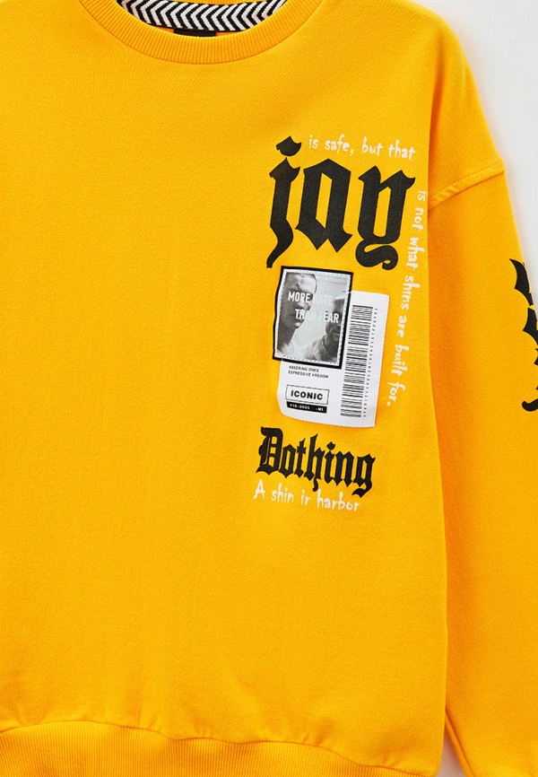 Свитшот желтый, размер 158, фото 3