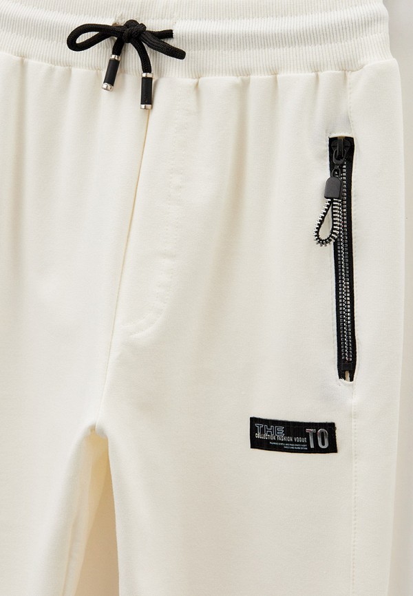 Брюки спортивные белый, размер 164, фото 3