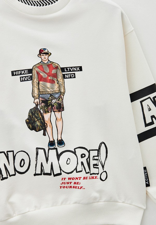 Свитшот белый, размер 152, фото 3