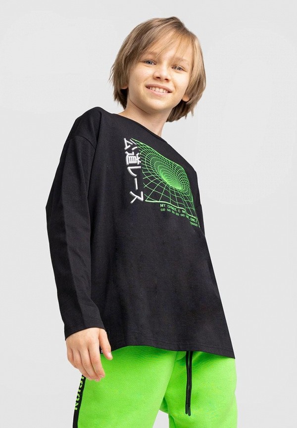 

Лонгслив PlayToday, Черный