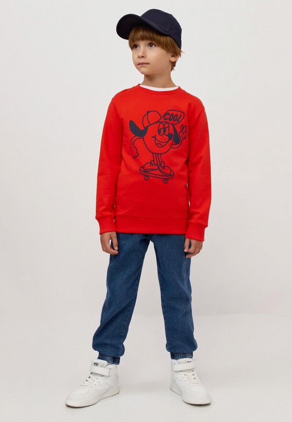 Свитшот Modis красный, размер 122, фото 4