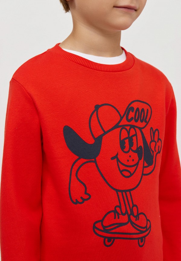 Свитшот Modis красный, размер 122, фото 6