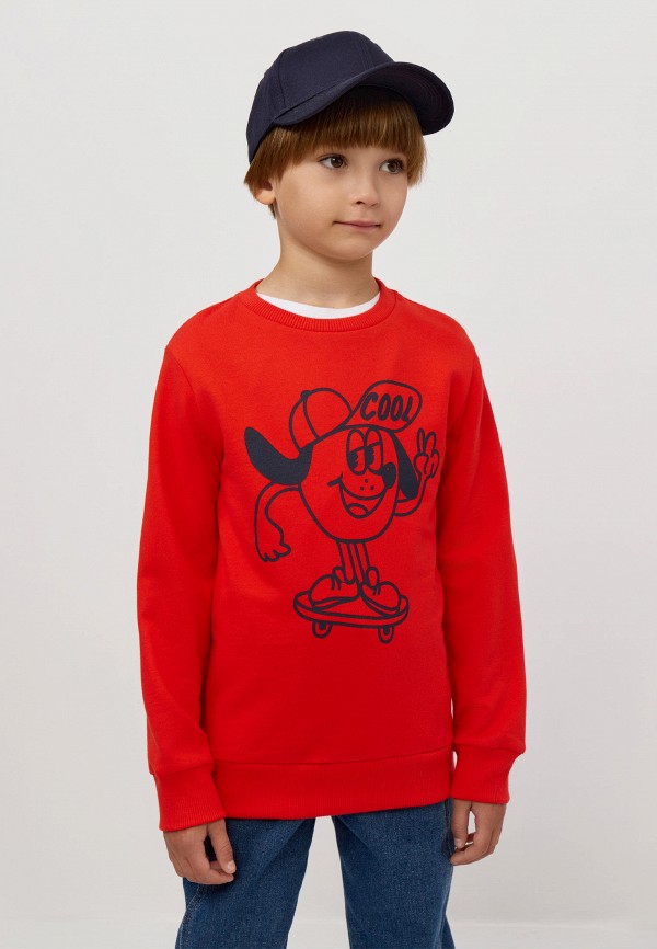 Свитшот Modis красный, размер 122, фото 3