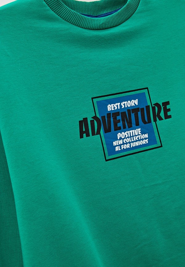 Свитшот бирюзовый, размер 158, фото 3