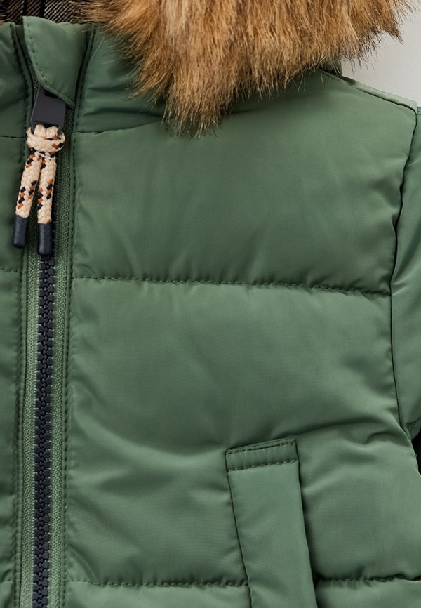 Куртка утепленная Gloria Jeans зеленый, размер 80, фото 3