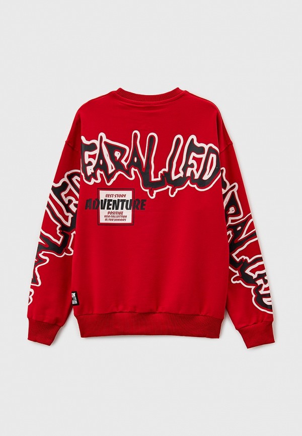 Свитшот красный, размер 158, фото 2