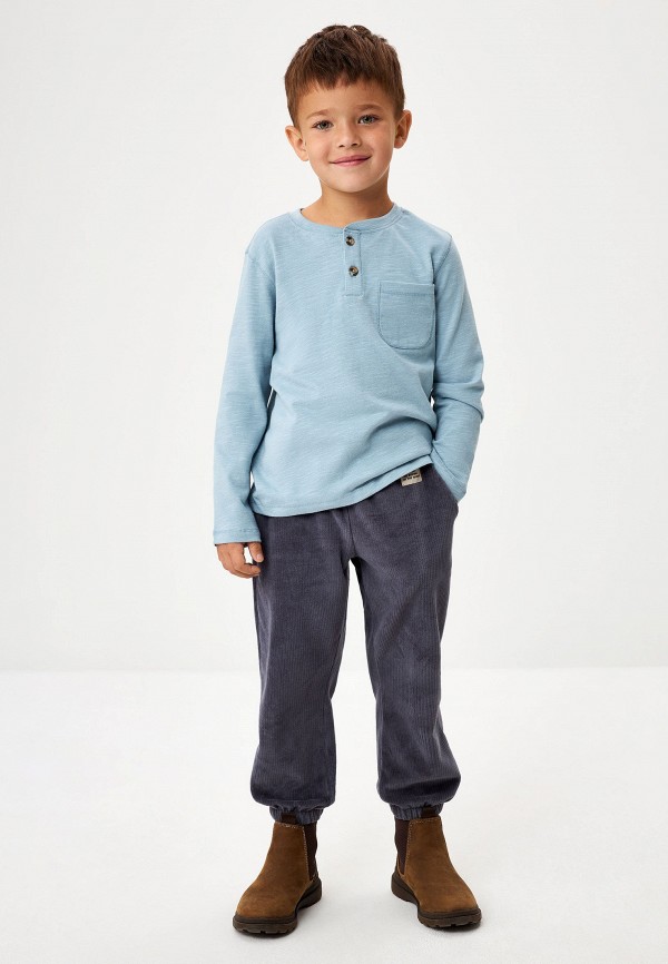 Лонгслив Sela голубой, размер 116, фото 5