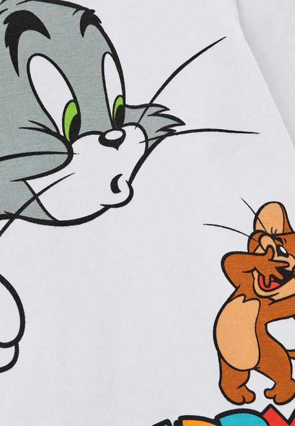 Лонгслив PlayToday белый, размер 98, фото 3