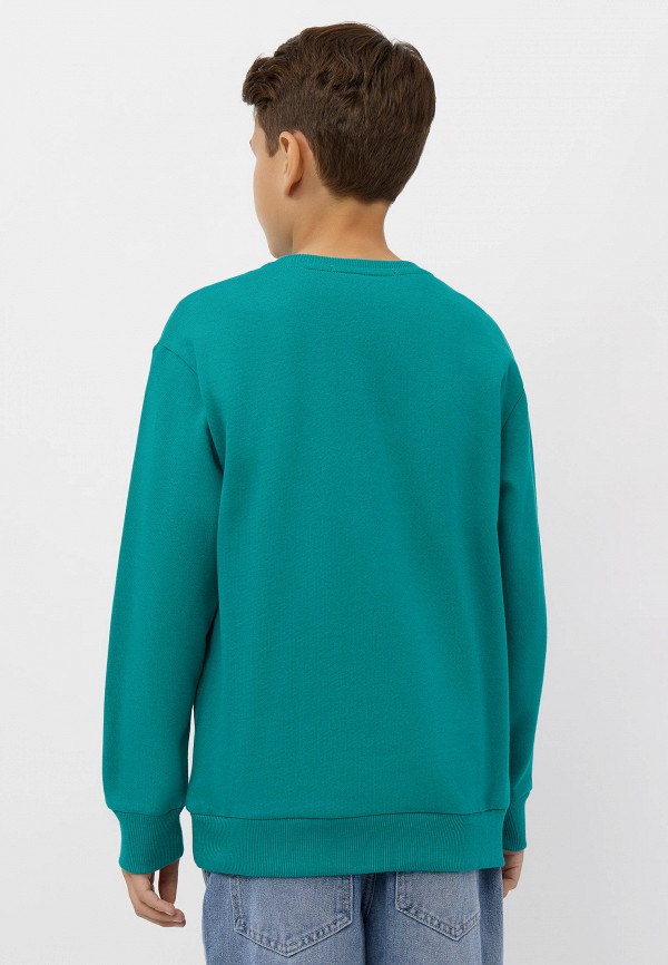 Свитшот Modis бирюзовый, размер 134, фото 5