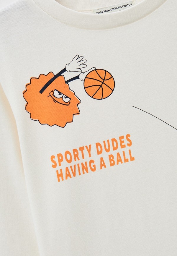 Лонгслив Tom Tailor бежевый, размер 12, фото 3