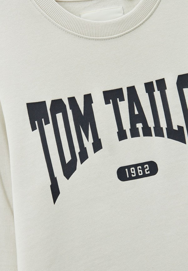 Свитшот Tom Tailor бежевый, размер 176, фото 3