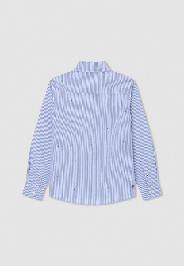 Рубашка Pepe Jeans голубой, размер 140, фото 2